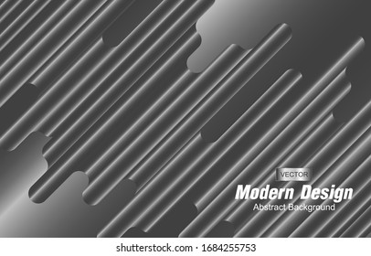 Abstract gradient modern geometric background. Minimal abstract cover design. Creative colorful wallpaper. Dynamic shapes composition. Trendy poster, website, cover, Vector illustration.