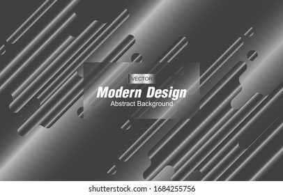 Abstract gradient modern geometric background. Minimal abstract cover design. Creative colorful wallpaper. Dynamic shapes composition. Trendy poster, website, cover, Vector illustration.