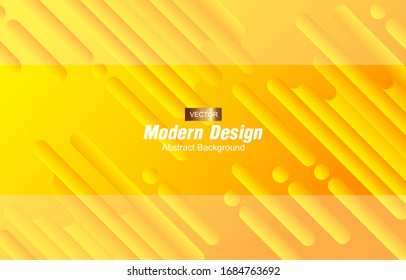 Abstract gradient modern geometric background. Minimal abstract cover design. Creative colorful wallpaper. Dynamic shapes composition. Trendy poster, website, cover, Vector illustration.