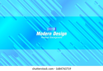 Abstract gradient modern geometric background. Minimal abstract cover design. Creative colorful wallpaper. Dynamic shapes composition. Trendy poster, website, cover, Vector illustration.