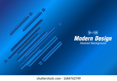 Abstract gradient modern geometric background. Minimal abstract cover design. Creative colorful wallpaper. Dynamic shapes composition. Trendy poster, website, cover, Vector illustration.