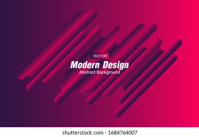 Fondo geométrico moderno de gradiente abstracto. Diseño abstracto mínimo de la tapa. Papel pintado de color creativo. Composición dinámica de formas. Afiche de moda, página web, portada, ilustración vectorial.
