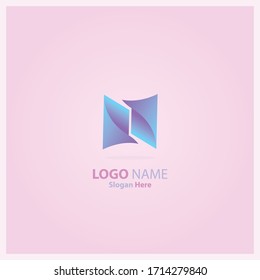 Abstract Gradient Modern Logo Design