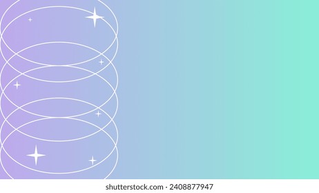 Abstract gradient modern style with hologram,  gradient design,  Landing page blurred cover, brutalism inspired.