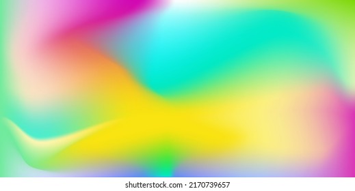 Abstract gradient multi color background design .