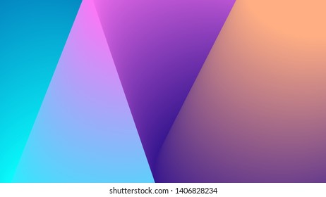Abstract gradient neon color background vector illustration.