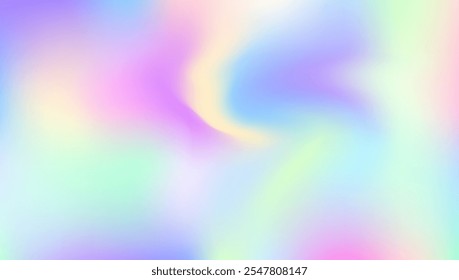 Abstract Gradient. Neon Creative Brochure. Pearlescent Texture. Minimal Paper. Graphic Cover. Metal Shapes. Purple Soft Background. Holographic Texture. Pink Abstract Gradient