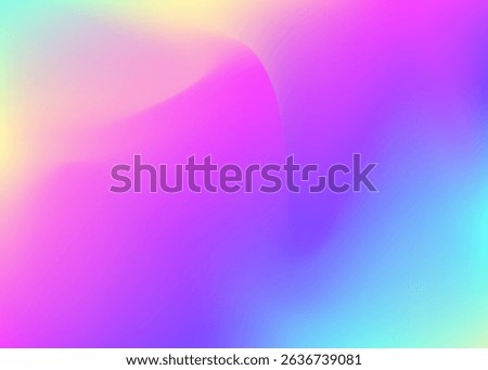 Abstract Gradient. Neon Geometry Illustration. Cosmos Cover. Chrome Card. Iridescent Background. Pearlescent Background. Blue Blur Texture. Metal Glitter. Violet Abstract Gradient
