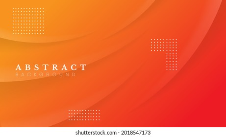 abstract gradient orange background. gradient color vector design