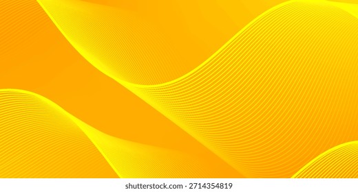 plano de fundo laranja de gradiente abstrato. plano de fundo laranja minimalista. plano de fundo de linhas onduladas abstratas.