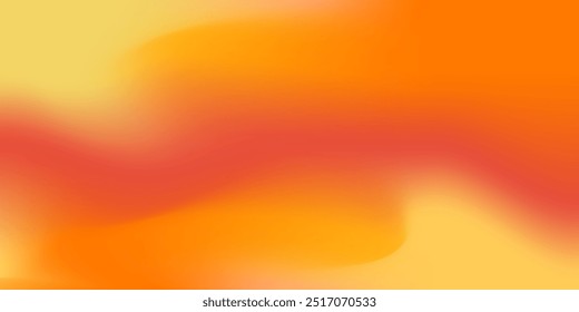 abstract gradient of orange, red, yellow colors. soft color transitions, warm autumn colors background for poster, banner, card, invitation design, digital art, or creative projects