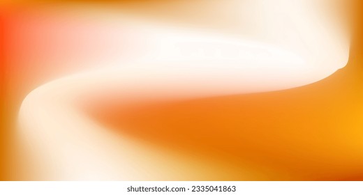 Abstract gradient orange and white background vector