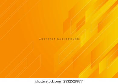 Abstract gradient orange yellow background design