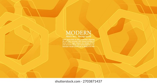 Gradiente Abstractas de fondo de forma geométrica de círculos naranjas y amarillos. Diseño creativo de forma de círculo superpuesto simple moderno. Elegante elemento de geometría degradada con líneas. traje para Anuncios, eps10