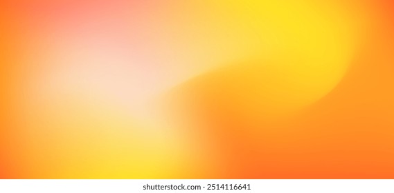 abstract gradient orange yellow color. natural defocused texture background. multi colored geometric wave. retro styled concept.