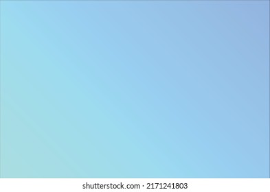 Abstract gradient of osean blue soft multicolored background. modern horizontal design for mobile applications.
