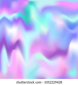 Abstract gradient overflows colorful