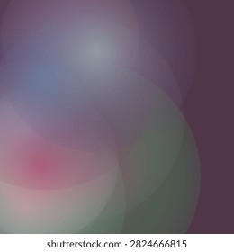 Abstract gradient overlay with soft bokeh circles ideal for digital design backgrounds and creative projects. Modern visual.