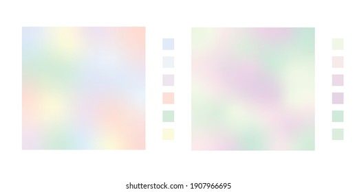 Abstract gradient  palette color background.