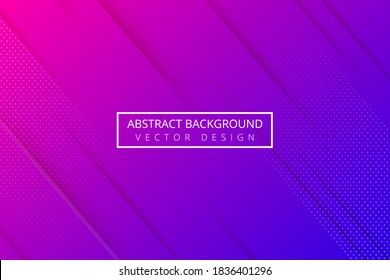 Abstract gradient papercut shape background