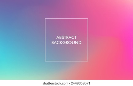 abstract gradient pastel background with yellow, pink, blue, purple, orange color