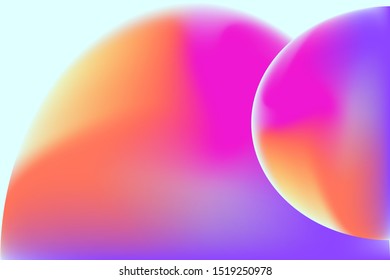 Abstract gradient pastel  blur background  vector illustration with salmon, rose, pink purple and mint colors for deign concepts.