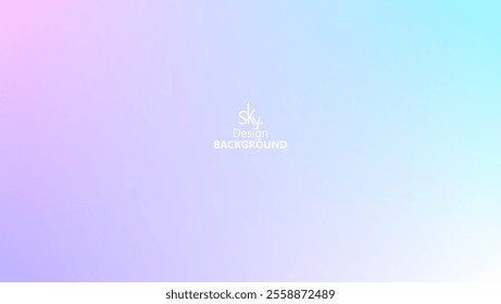 Abstract gradient pastel rainbow color,melon,deep champagne,very pale yellow,tea green,waterspout,baby blue eyes,vodka,brilliant lavender.Sky background, vector illustration.