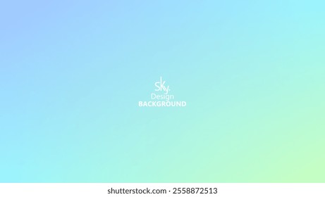 Abstract gradient pastel rainbow color,melon,deep champagne,very pale yellow,tea green,waterspout,baby blue eyes,vodka,brilliant lavender.Sky background, vector illustration.