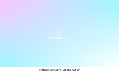 Abstract gradient pastel rainbow color,melon,deep champagne,very pale yellow,tea green,waterspout,baby blue eyes,vodka,brilliant lavender.Sky background, vector illustration.