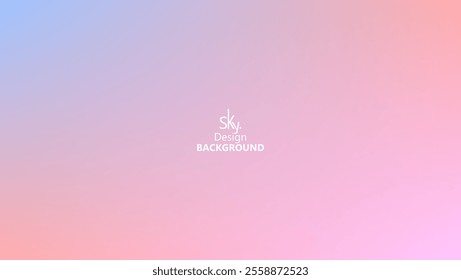 Abstract gradient pastel rainbow color,melon,deep champagne,very pale yellow,tea green,waterspout,baby blue eyes,vodka,brilliant lavender.Sky background, vector illustration.