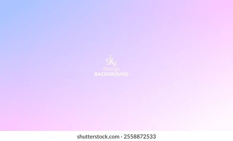 Abstract gradient pastel rainbow color,melon,deep champagne,very pale yellow,tea green,waterspout,baby blue eyes,vodka,brilliant lavender.Sky background, vector illustration.