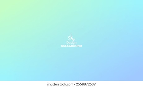 Abstract gradient pastel rainbow color,melon,deep champagne,very pale yellow,tea green,waterspout,baby blue eyes,vodka,brilliant lavender.Sky background, vector illustration.