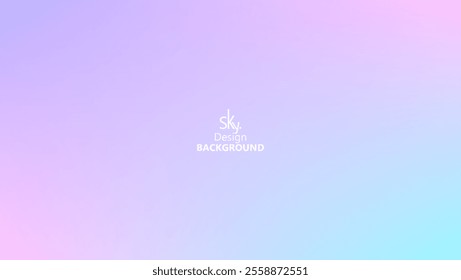 Abstract gradient pastel rainbow color,melon,deep champagne,very pale yellow,tea green,waterspout,baby blue eyes,vodka,brilliant lavender.Sky background, vector illustration.