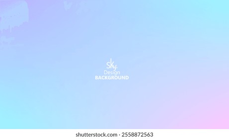 Abstract gradient pastel rainbow color,melon,deep champagne,very pale yellow,tea green,waterspout,baby blue eyes,vodka,brilliant lavender.Sky background, vector illustration.