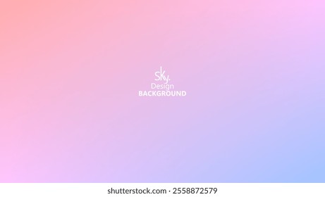 Abstract gradient pastel rainbow color,melon,deep champagne,very pale yellow,tea green,waterspout,baby blue eyes,vodka,brilliant lavender.Sky background, vector illustration.