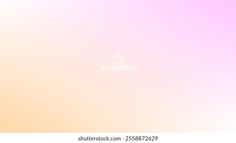 Abstract gradient pastel rainbow color,melon,deep champagne,very pale yellow,tea green,waterspout,baby blue eyes,vodka,brilliant lavender.Sky background, vector illustration.