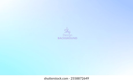 Abstract gradient pastel rainbow color,melon,deep champagne,very pale yellow,tea green,waterspout,baby blue eyes,vodka,brilliant lavender.Sky background, vector illustration.