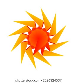 abstract gradient pattern vector eps, circular floral design