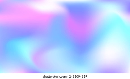 Abstract Gradient. Pearlescent Background. Iridescent Texture. Shiny Geometry Brochure. Modern Fluid. Girlie Card. Soft Banner. Violet Pop Background. Blue Abstract Gradient