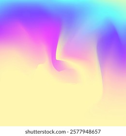 Abstract Gradient. Pearlescent Background. Pop Geometric Illustration. Chrome Card. Violet Metal Background. Soft Concept. Holographic Texture. Vibrant Light. Pink Abstract Gradient