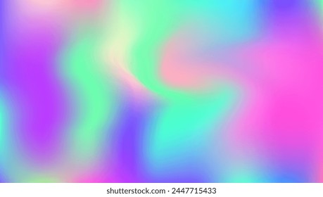Abstract Gradient. Pearlescent Texture. Bright Paper. Vintage Light. Holographic Texture. Purple Shiny Background. Soft Banner. Neon Geometric Illustration. Pink Abstract Gradient