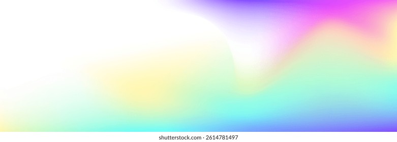 Abstract Gradient. Pearlescent Texture. Digital Cover. Pop Futuristic Backdrop. Vintage Flyer. Purple Shiny Background. Iridescent Texture. Retro Glitch. Pink Abstract Gradient