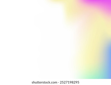 Abstract Gradient. Pearlescent Texture. Soft Minimalist Brochure. Holographic Background. Trendy Flyer. Girlie Cover. Blur Glitch. Purple Metal Texture. Blue Abstract Gradient