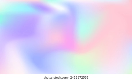 Abstract Gradient. Pearlescent Texture. Vibrant Mesh. Pink Blur Background. Shiny Shapes. Neon Holography Invitation. Hologram Texture. Trendy Fluid. Purple Abstract Gradient