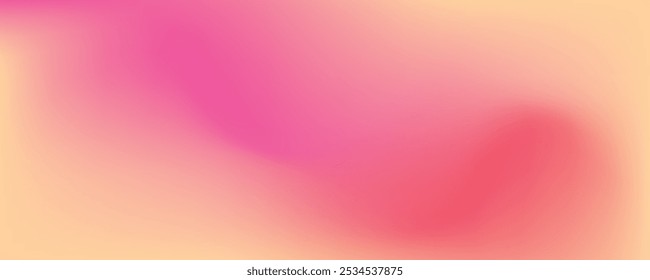Plantilla de Anuncio rosa degradado Abstractas.