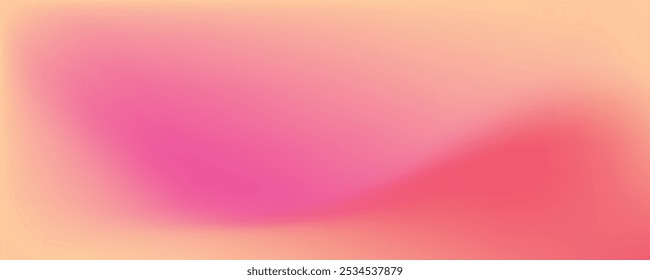 Abstract gradient pink banner template.