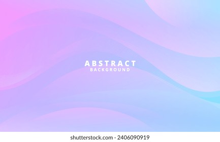 Abstract Gradient  Pink blue  liquid background. Modern  background design. Dynamic Waves. Fluid shapes composition.  Fit for website, banners, brochure, posters