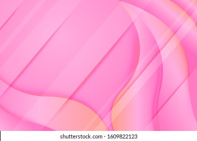 Abstract gradient pink color background with beautiful liquid fluid for website, posters, placards and brochures. vector illustration. white diagonal transparency. 