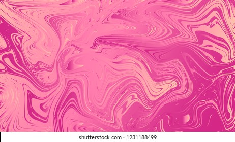 Abstract gradient pink marble texture, Vector pattern background, Trendy template inspiration for your design