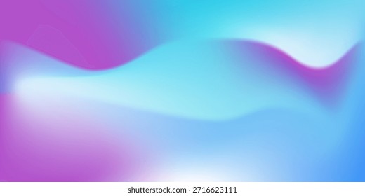 Abstractas gradiente rosa púrpura y azul fondo colorido suave. Diseño Horizontal moderno para el App móvil.
